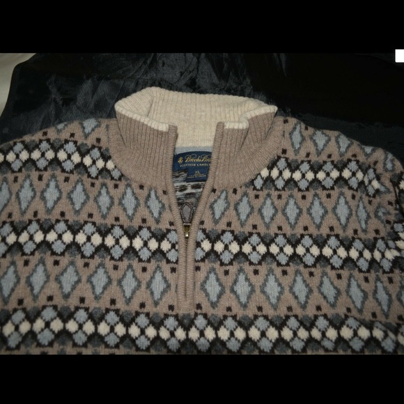 Brooks Brothers Scottish Lambs Wool Sweater - Picture 4 of 9
